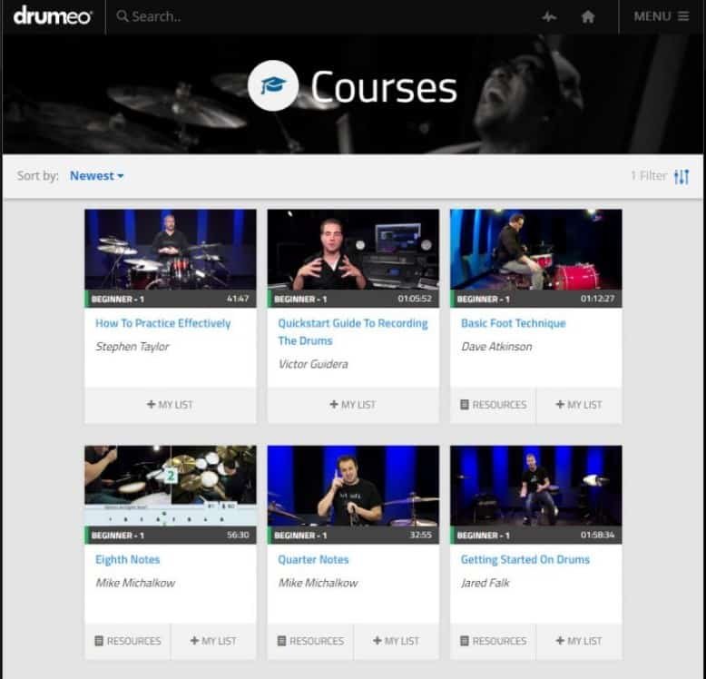 Drumeo Courses